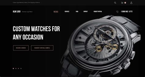 watch website template